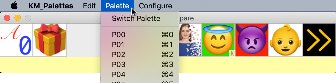 Palette manager