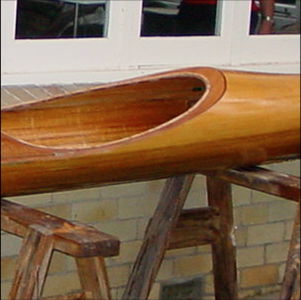 Bearboat kayak built in New Zealand