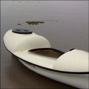 Ursa 310 kayak at Neahkahnie Beach