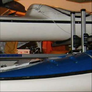 Ursa 500 and Ursa 350 kayaks side by side