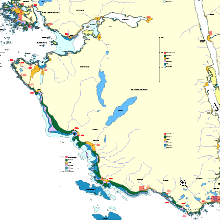 Nootka Island chart